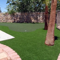 Artificial Grass Indian Wells, California Putting Green Flags, Backyard Landscaping