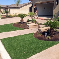 Artificial Turf Installation Desert Center, California Gardeners, Front Yard Design