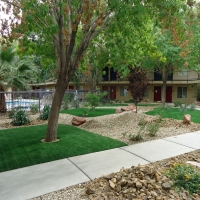 Artificial Turf Installation Highgrove, California Roof Top, Commercial Landscape