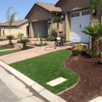 Synthetic Lawn Hemet, California Landscape Rock, Small Front Yard Landscaping