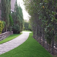 Synthetic Lawn Temecula, California Paver Patio, Front Yard Design