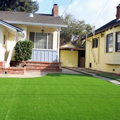 Artificial Lawn Oasis, California Landscaping, Front Yard Ideas