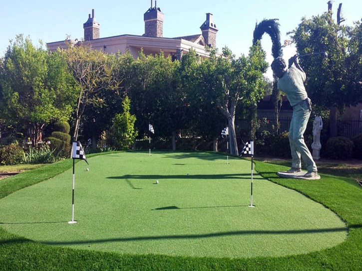 Artificial Grass Installation Indio, California Putting Green Carpet, Beautiful Backyards