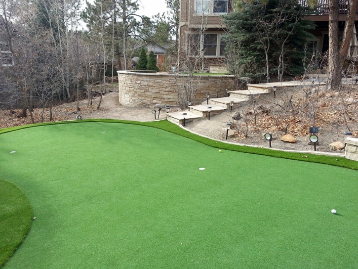 Artificial Grass Installation Mead Valley, California Roof Top, Backyard Landscape Ideas