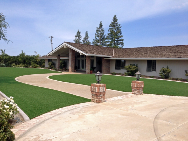 Artificial Grass Installation Oasis, California Roof Top, Front Yard