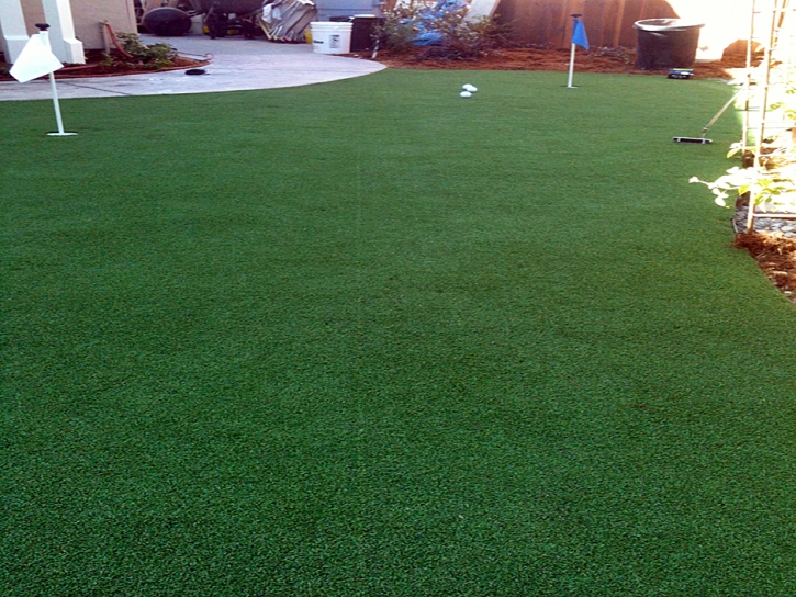 Artificial Grass Installation Temecula, California Golf Green, Backyard Landscaping