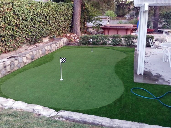 Artificial Turf Installation Coachella, California Putting Green Turf, Backyards