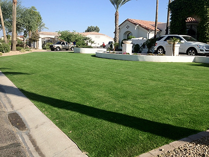 Fake Grass Carpet Rancho Mirage, California Paver Patio, Front Yard