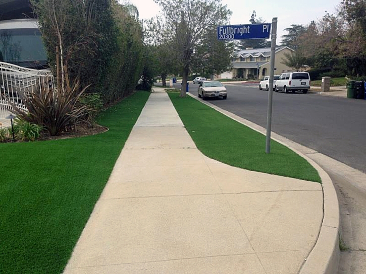 Fake Grass Carpet Thermal, California Lawn And Landscape, Front Yard