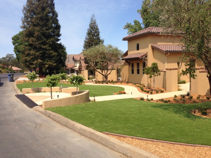 Installing Artificial Grass Thermal, California Lawn And Garden, Small Front Yard Landscaping