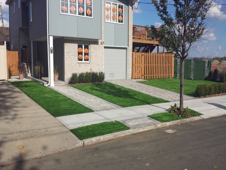 Synthetic Lawn Desert Edge, California Landscape Ideas, Front Yard Design