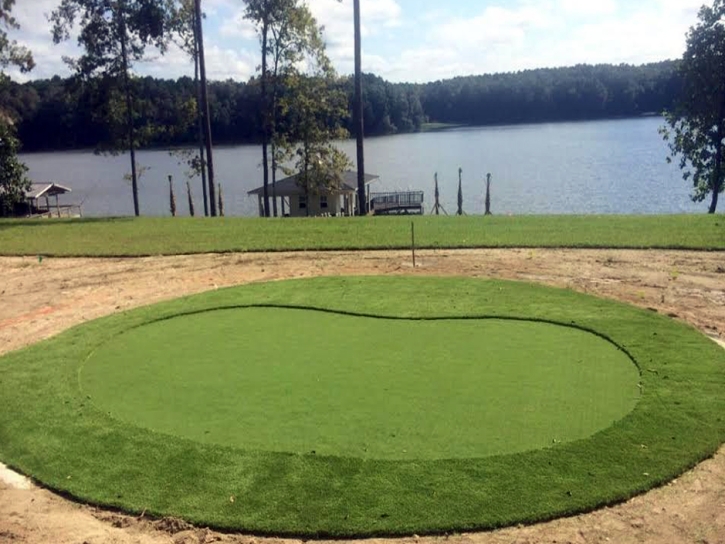 Synthetic Lawn Mortmar, California Office Putting Green