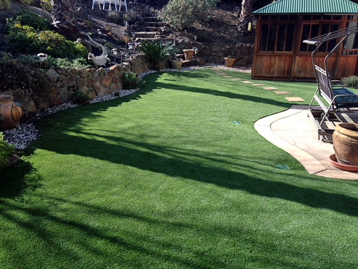 Synthetic Lawn Rancho Mirage, California Lawns, Backyard Landscaping